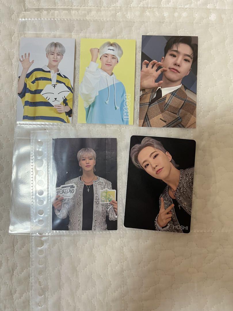 

[USED] SEVENTEEN Seven Hoshi Trading Cards, Merchandise, Badges, Keychains