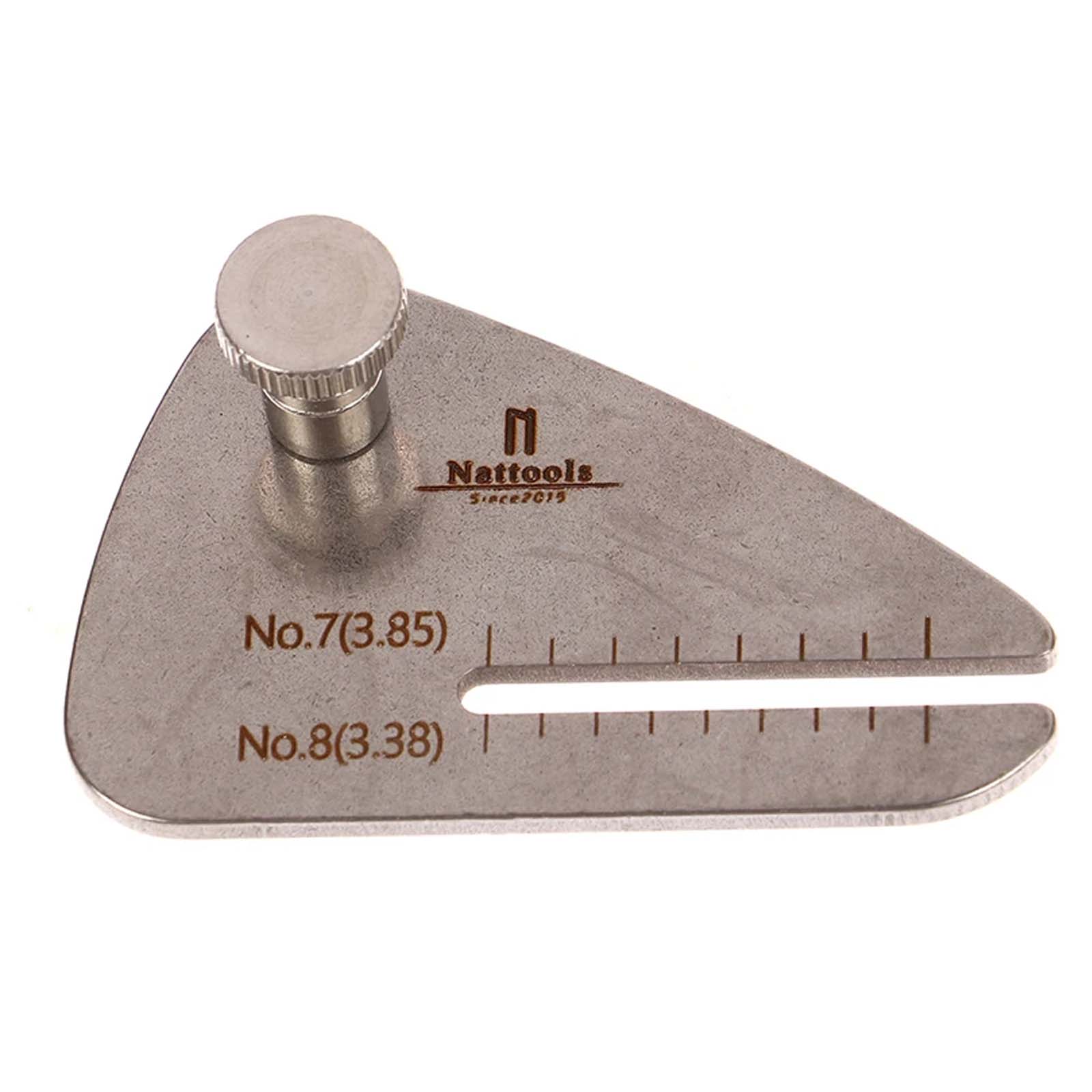 Leather Chisel Punching Auxiliary Tool Leather Pricking Puller Stainless Steel Stitching Punch Aid Plate Leather Craft Tool China Mainland