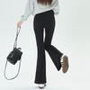 unifree Academy Style Slim Fit Flared Casual Pants