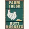 Vintage Metal Tin Sign Wall Art Decor 20x30cm