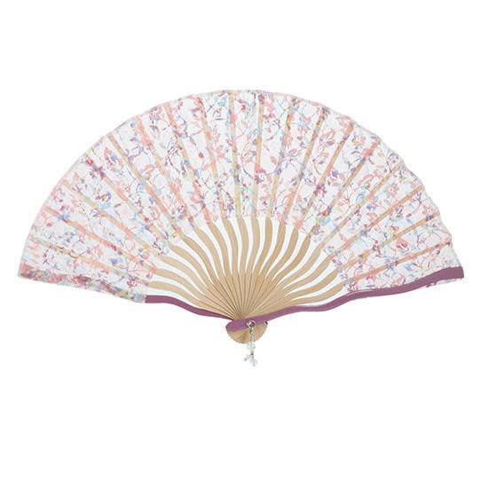 

Ken Ripple Wave Rib Lace Fan 21cm Purple [Onishi Seisaku] Women s 52-408 фіолетовий