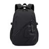 Large capacity simple travel backpacks geometric print nylon waterproof school bag foy Teenage boy laptop backpack bookbag