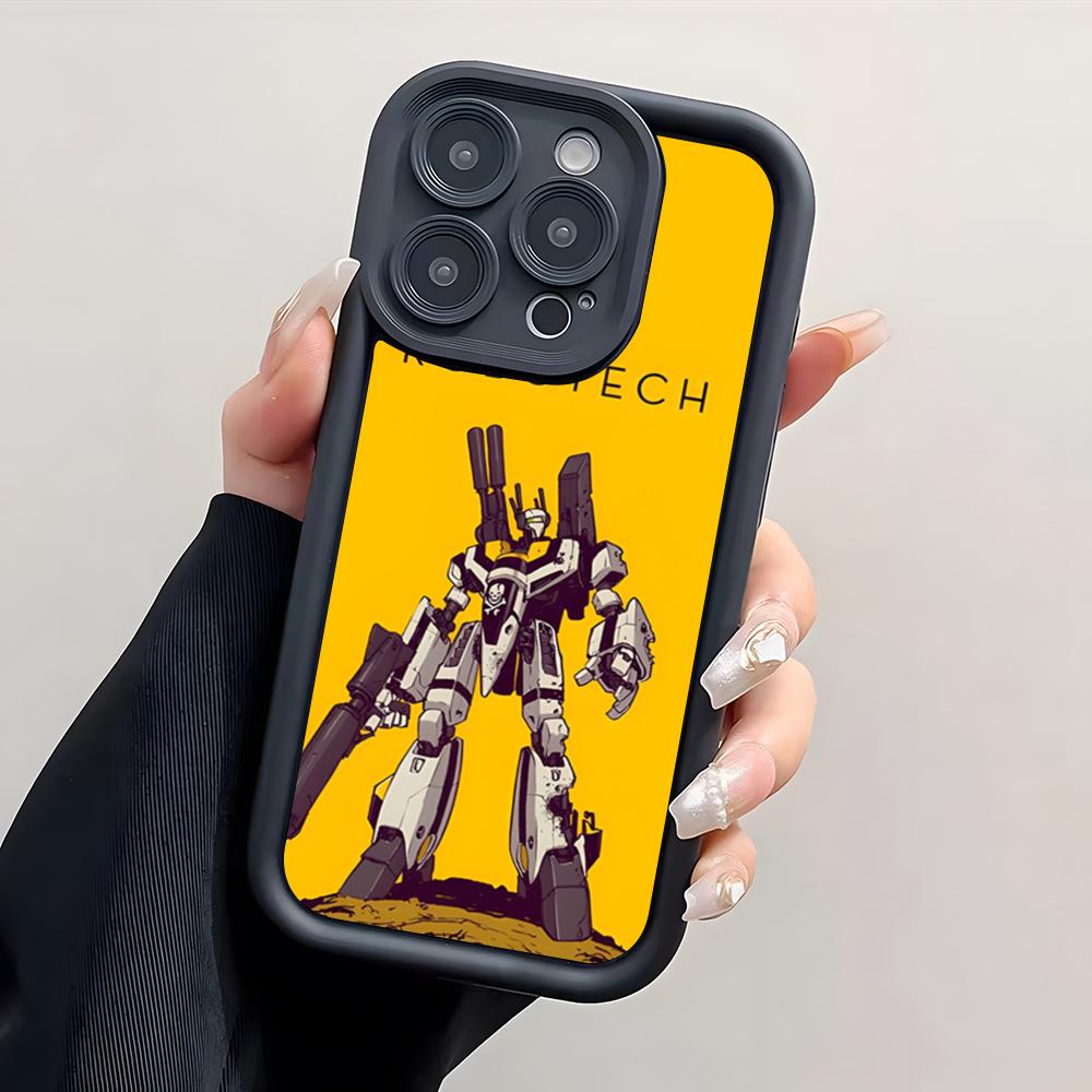 Robotech Macross Phone Case For IPhone 17 Pro Max 15 Pro 16 14 Plus 12 13 Mini 11 Pro Shockproof Cover