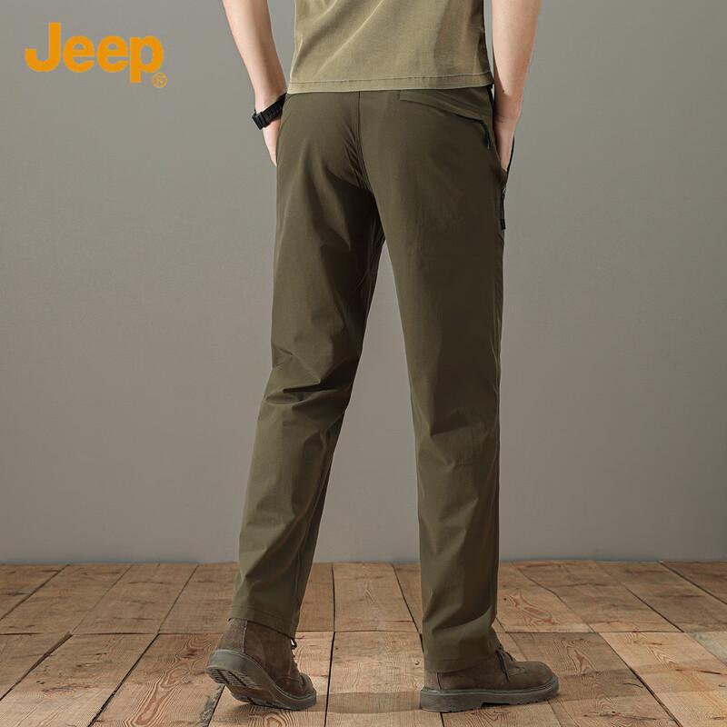 Jeep Men's Cargo Straight-Leg Pants