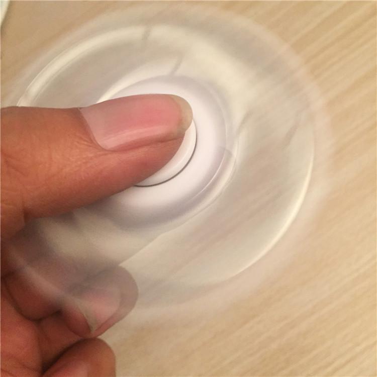Creative Finger Gyroscope: Three-Leaf Plastic Fidget Toy for Stress Relief, Perfect for Boys and Kids