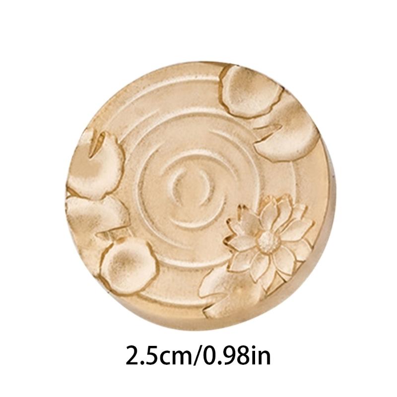 Scrapbooking Wax Stamp Head, Time Theme Wax Seal Stamp Head Replacement for Seal Wedding Invitations Envelope