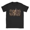 Herren T-Shirts Rock and Roll AC-DC Leopard Lässig Reine Baumwoll-T-Shirts Kurzarm T-Shirts Rundhals Kleidung Sommer