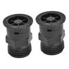 2Pcs Sprinkler Nozzle G1/2 External Thread Plastic Sprinkler Irrigation Garden Lawn Supplies