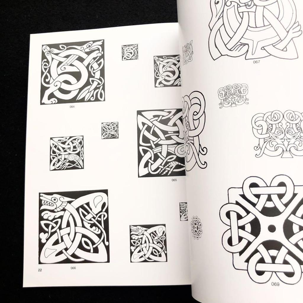 [USED] Celtic pattern design collection "Ready-to-Use Celtic Designs