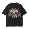 Classic Retro Game Hades Zagreus Funny Graphic Print T-Shirt Men Women Vintage Washed Cotton Y2K Harajuku Unisex Oversize Streetwear Short Sleeve Top