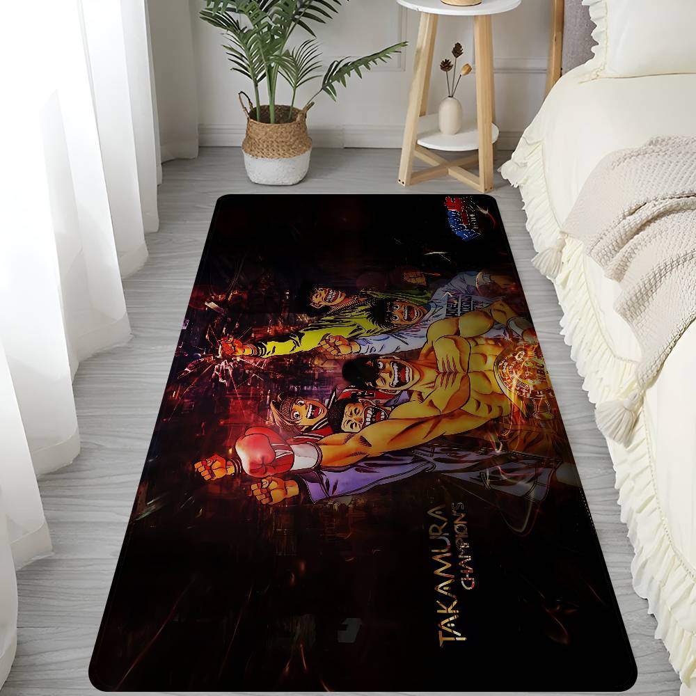 Hajime No Ippo Anime Kitchen Mat Kids Room Bedroom Decoration Balcony Anti-Slip Doormat Living Room Alfombra