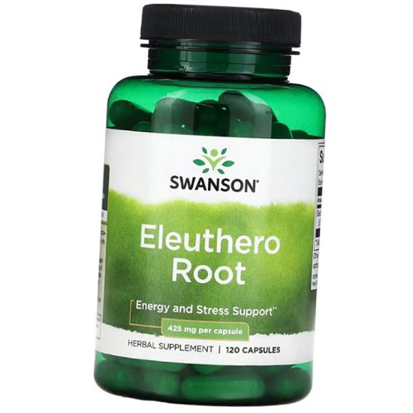 

Екстракт кореня елеутерококу, Eleuthero Root 425, Swanson 120капс (71280325) 120caps