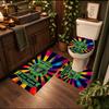 Liverpool Bathroom Mat Set 3Pcs Personalized Customization Bath Mats Set For Home Decoration Bathroom Decor Elegant Floor Mats