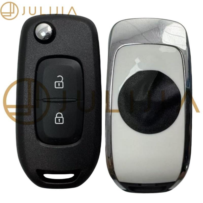 For Renault 4A Chip 433MHZ PCF7961M Megane3 Logan2 Kadjar Captur Symbol Dacia Duster Smart Flip Car Key 2 3 Buttons CWTWB1G767