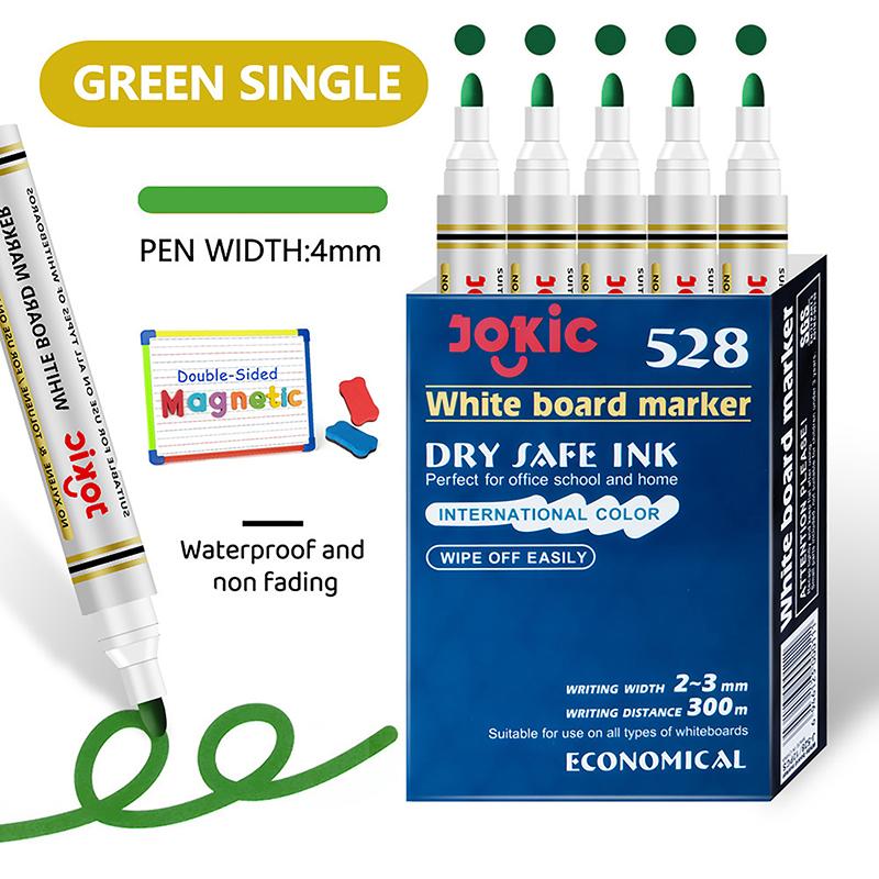 4 Färger Raderbar Whiteboard-markörpenna Kontor Torrraderingspennor Whiteboard-penna Kontors- och skolmaterial