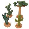 Terrarium Kaktus Dekoration Simulation Künstliche Baobab Pflanze Ornament für Landschaftsbau Aquarium