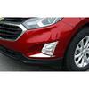 / 2Pcs Chrome Front Fog Light Lamp Cover Trim Molding Compatible for Chevy Chevrolet Equinox 2018-2019