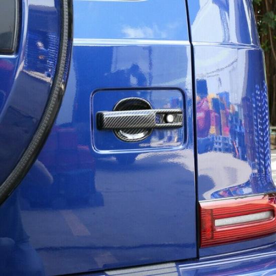 ABS Carbon Door Handle Cover Shell For 19-21 Benz G Class W463 G350 G400 G55 G63