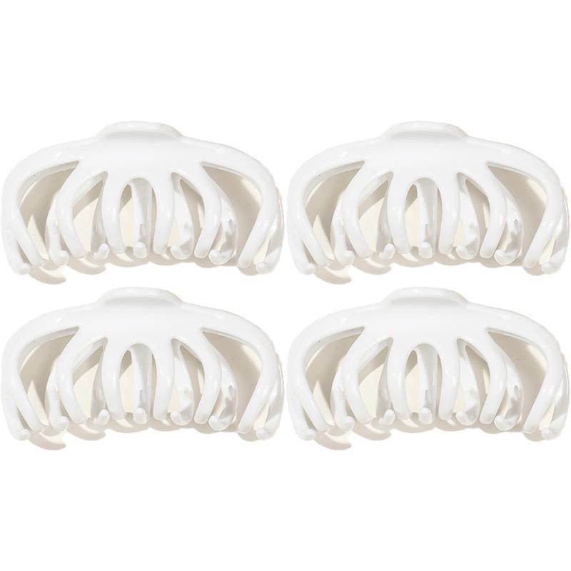 Korean Style Acrylic Solid Color Hair Clip Women's High-end Fashion Shark Clip Hair Accessories