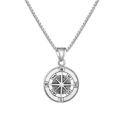 Collana con Ciondolo Bussola Vichinga da Uomo – Nuovi Stili alla Moda