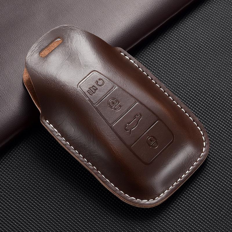 Applicable Geely Key Cover Emgrand Gs Leather Bag Boyue Xingrui Xingyue L Colorful Buckle Haoyue Shell Cover