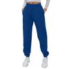 Women's Fashion Sport Solid Color Drawstring Pocket Casual Sweatpants Pants
