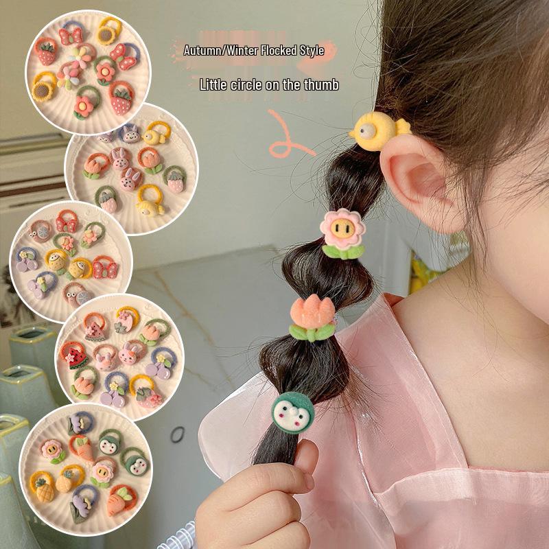 Elastici Sicuri per Capelli da Bambino per Treccine - Elastici Delicati per Capelli di Neonati e Bambini