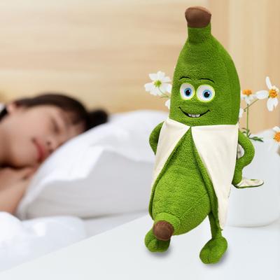 Banana Plush Doll 45cm Don't Worry Stress-relieving Toy Creative Fruit Plushie Nap Pillow Sofa Cushion for Girls