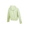 Jordan Esenciales Sudadera con capucha de punto casual recortada Tops para mujer Verde DD6999-371