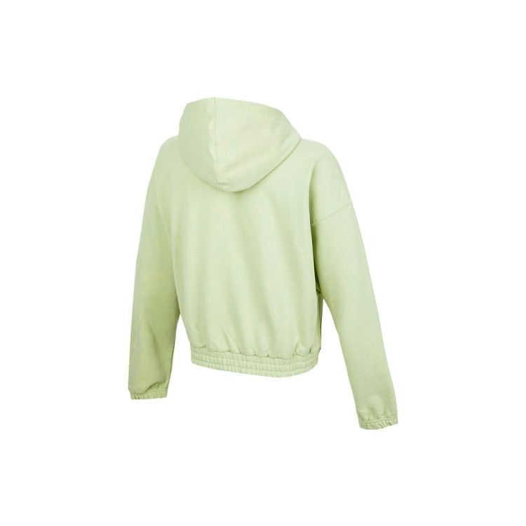 Jordan Esenciales Sudadera con capucha de punto casual recortada Tops para mujer Verde DD6999-371