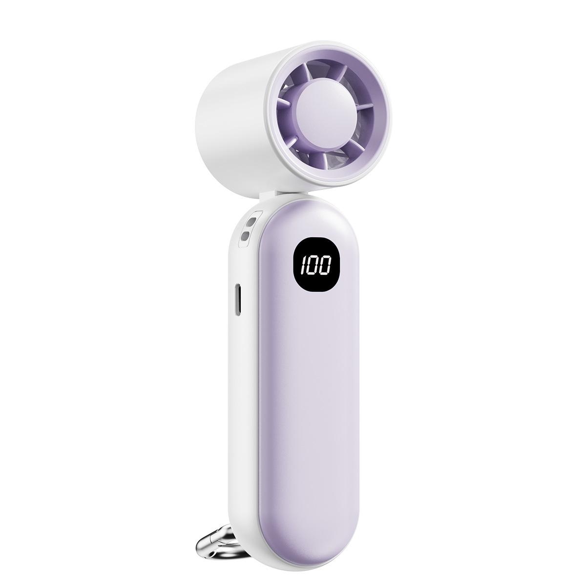 

2026 Foldable High-Speed Neck Hanging Cooling Fan with Mini Turbine & Ice Pack Neck Hanging Foldable Fan