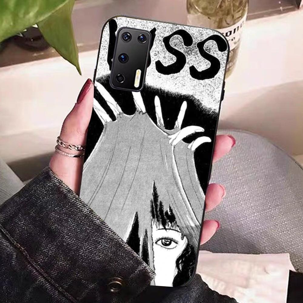 Horror Comic Tomie Handyhülle Für Huawei P 8 9 10 20 30 40 50 Pro Lite Psmart Honor 10 lite 70 Mate 20lite