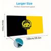 Malaysia Football Color Mouse Pad Large Gaming Table Cushion Non-slip Laptop Tablet Big Mousepad XXL Mat Mini PC Playmat With Lock edge