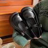 Fashion Women Shoes High Heel Pumps Platform Women Mary Jane Shoes Fashion Shallow Round Toe Shoes New Outdoor Street Style Single Shoe