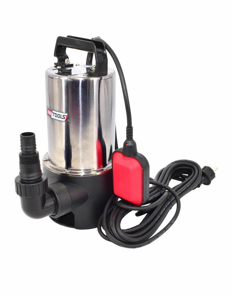 Awtools Stainless Steel Dirty Water Pump with Float 1100W