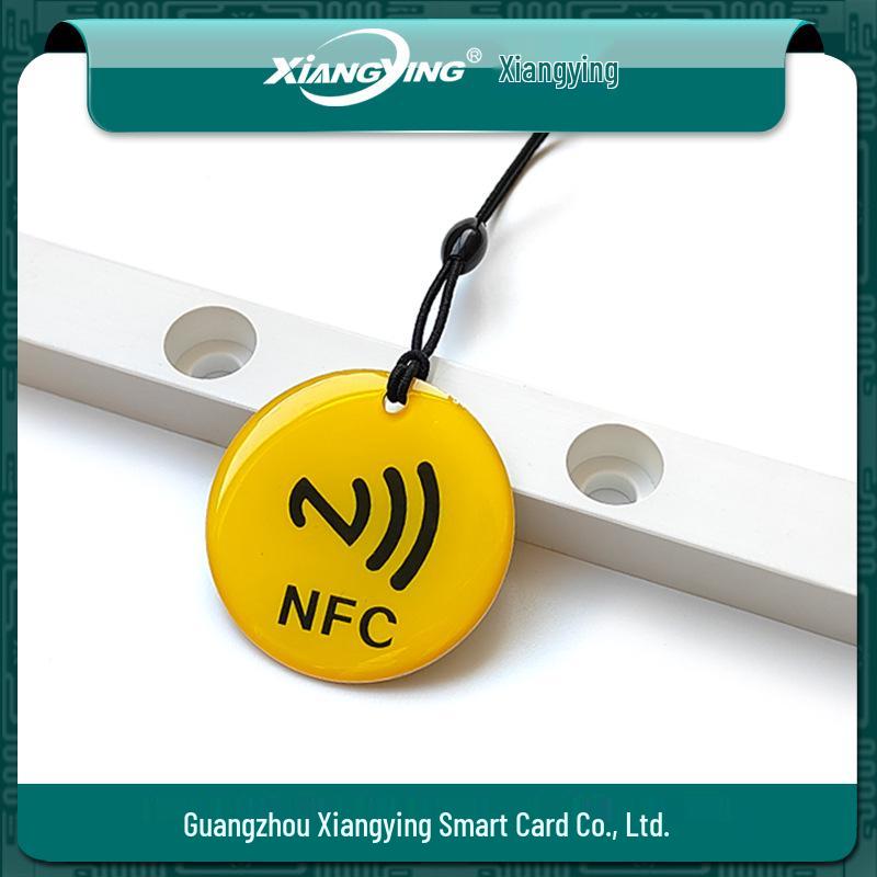 NTAG213 NFC Epoxy Card - One-Touch Social Tool and Electronic Tag