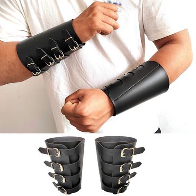Buckle Up Wristband Gauntlet for ComicCon Photography Cosplay for Parties Festivals Industrial Age Costume Supplies