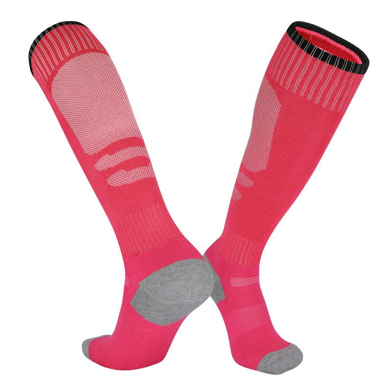 Mens High Tube Professional Football Socks Mens Towel Bottom Athletic Socks Childrens Knee Breathable Long Tube Socks