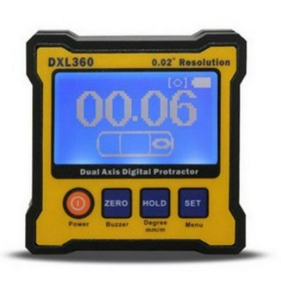 High-Precision Dual-Axis Digital Level with Magnetic Base - DXL360/360S Inclinometer