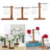 Desktop er Bulb Vase with Holder Office Decoration