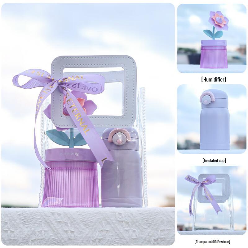 Insulated Mug and Portable Humidifier Gift Set Set 37