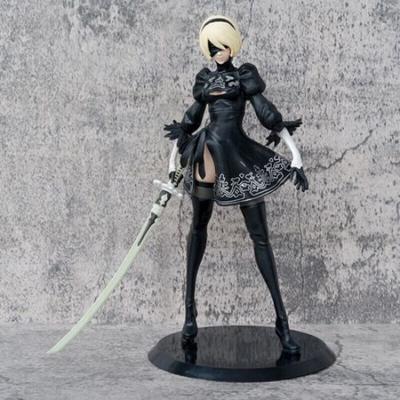 11'' NieR Automata 2B YoRHa No.2 Type B PVC Action Figure Anime Girl Model Toys