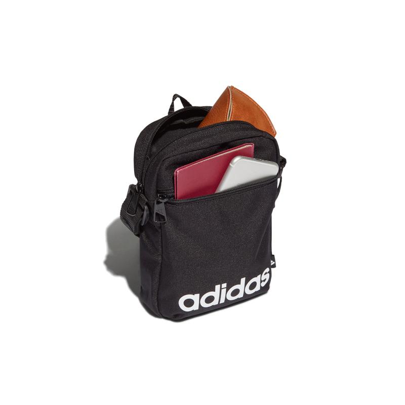 Adidas Recycled Polyester Shoulder Bag Regular Unisex Black Adidas GN1948