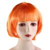 Funny Women Bobo Wig Pink Short Straight Hair Cosplay Party Bob Hair  Makeup Party