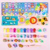 Montessori Logarithmic Board Magnetic Fishing Game Wooden Kids Digital Cognition Toy for Toddlers Sensory Training Use
