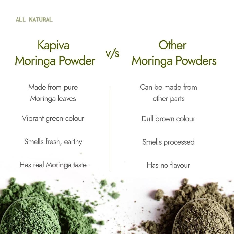 Organic Moringa Powder 200g | From Pure Drumstick Leaves | Gives Natural Energy