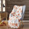 Cartoon Pumpkin Ghost Pattern Blanket Flannel Soft Comfortable Home Blanket Warm Blanket Birthday Gift