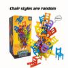 24-42Pc Children'S Puzzle Folding Chair Toy Parent-Child Interactive Game For Kids Chair Stack Party Game Juego Social Games