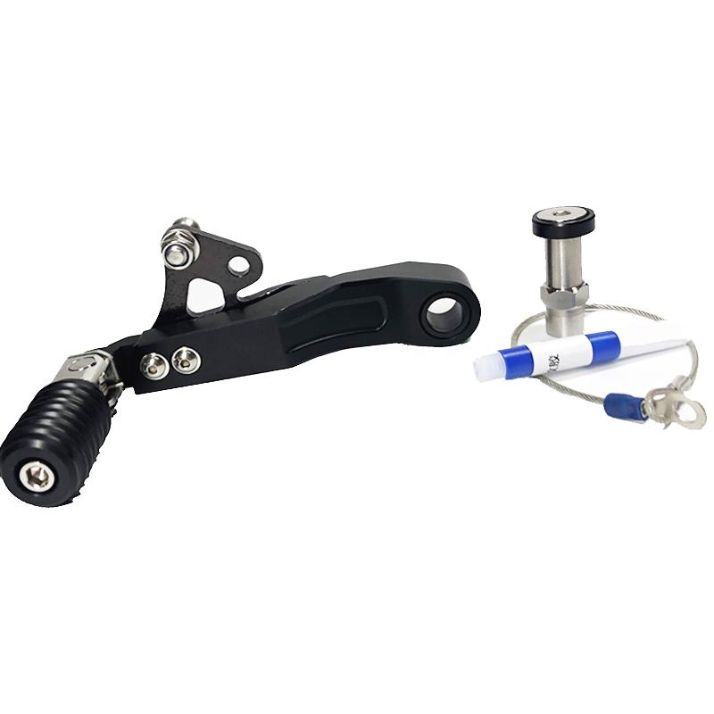 

F750GS F850GS Adjustable Folding Gear Shifter Shift Pedal Lever For BMW F 750GS 850GS F850 GS ADV 2018-2023 2021 2022 Motorcycle чорний