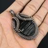 Black Tourmaline Pendant Gemstone Jewelry, 925 Solid Sterling Silver Pendant, Handmade Amazing Pendant Jewelry